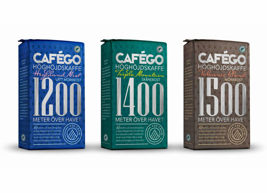 Mix 3 pack Malet Kaffe