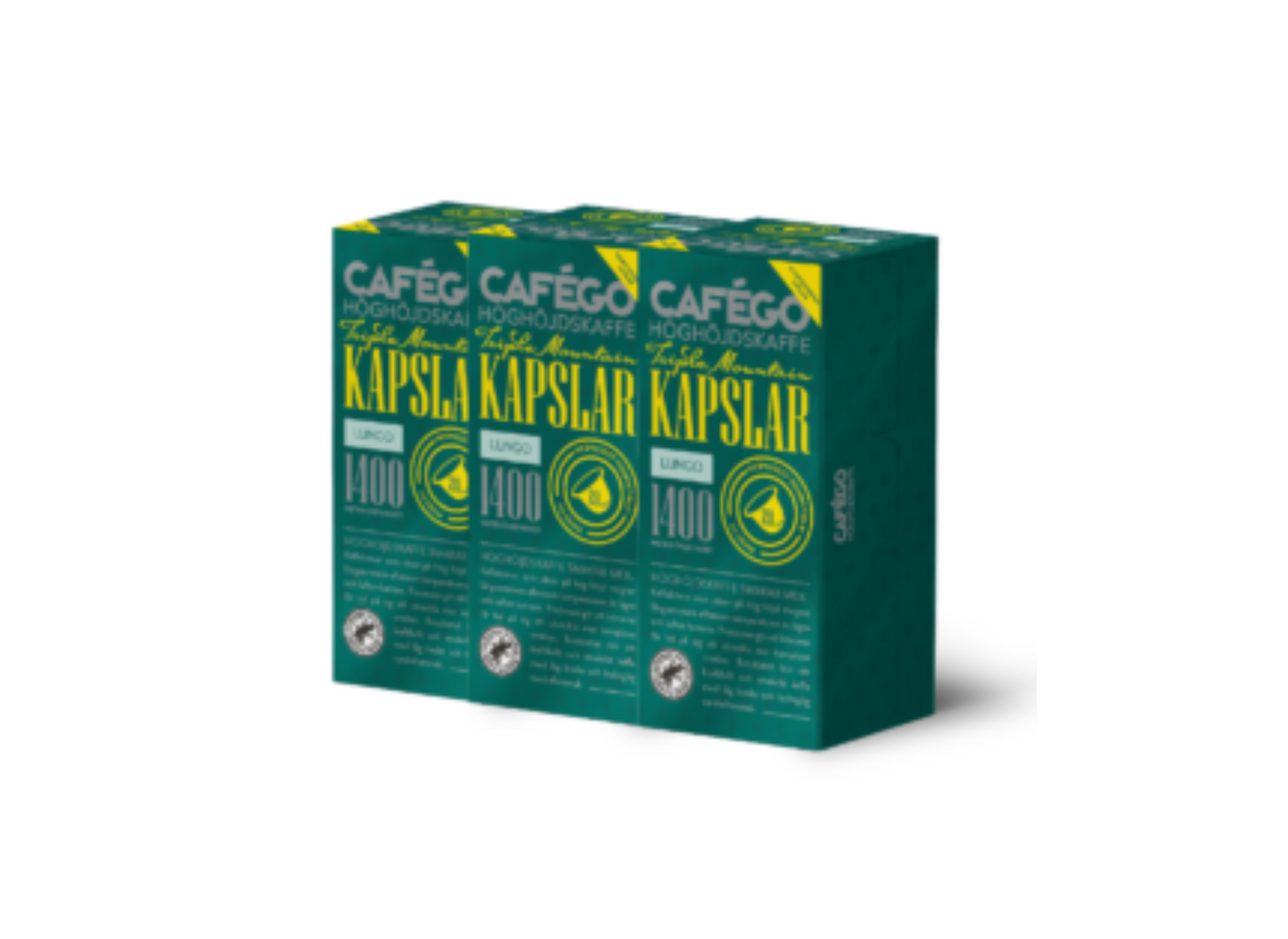 Triple Mountain Kaffekapslar (Lungo)